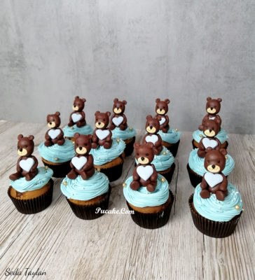 Ayicik-Figurlu-Cupcake