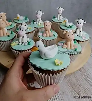 Ördek Figürlü Cupcake Ankara