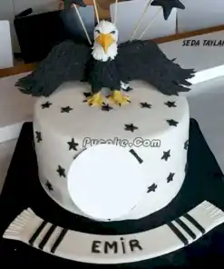 Kartal-Temali-Tasarim-Pasta