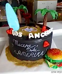 Palmiye Ağacı Özel Tasarım Pasta