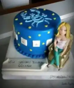 Burçlar için özel tasarım pasta