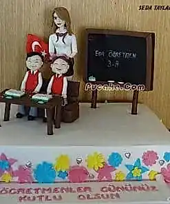 Öğretmen Günü Butik Pasta