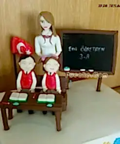 Alternative view of Öğretmen Günü Butik Pasta