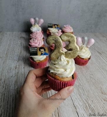 Rakamli-Cupcake-Ankara