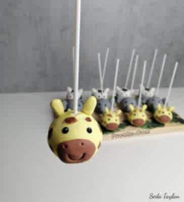 Zürafa Cakepops